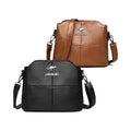 Bolsa Canguru com Couro Genuíno