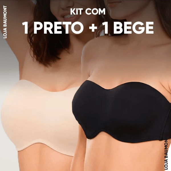 Sutiã Melissa COMPRE 1 LEVE 2 (Sem Alças)