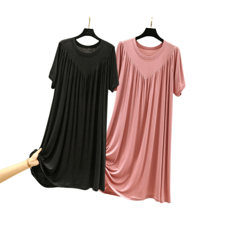Vestido Modal - COMPRE 1 LEVE 2 - Economize R$80 Hoje + (Frete Grátis)
