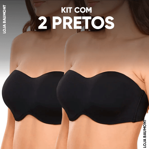 Sutiã Melissa COMPRE 1 LEVE 2 (Sem Alças)