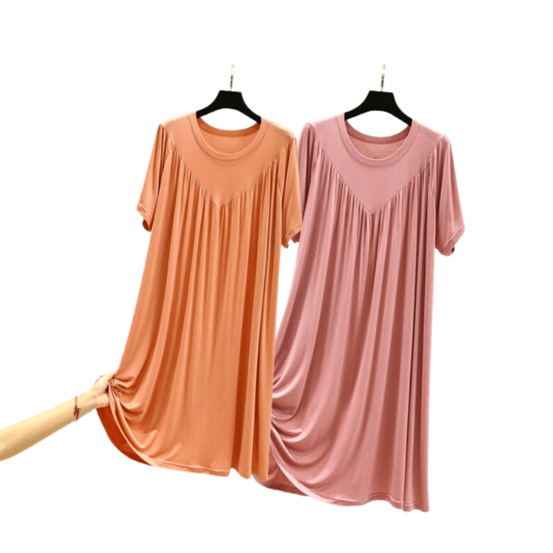Vestido Modal - COMPRE 1 LEVE 2 - Economize R$80 Hoje + (Frete Grátis)