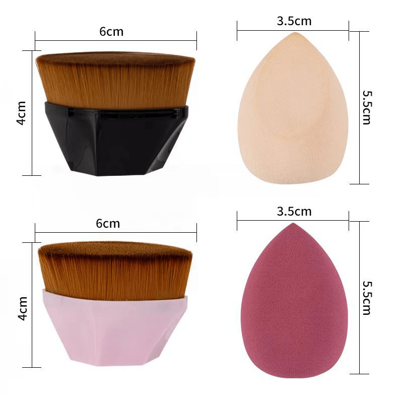 KIT PROMOCIONAL - 2 Pincéis Baumont Pro + 2 Esponjas de BRINDE -