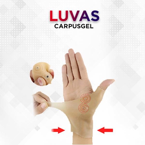 Luva CarpusGel Magnética para Túnel do Carpo, Artrite ou Qualquer Dor