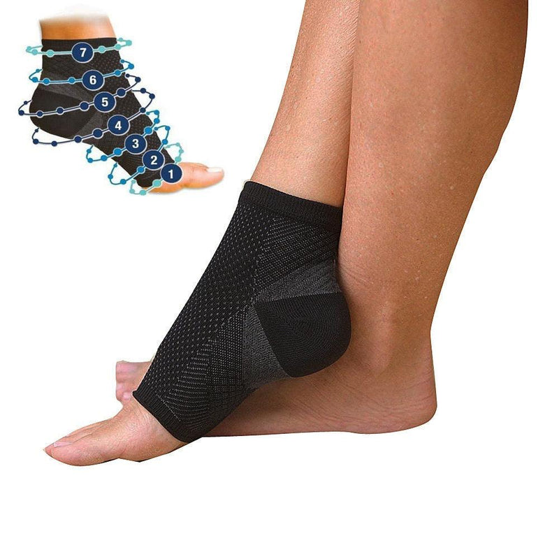Meia Magnética Compress para Dores nos Pés