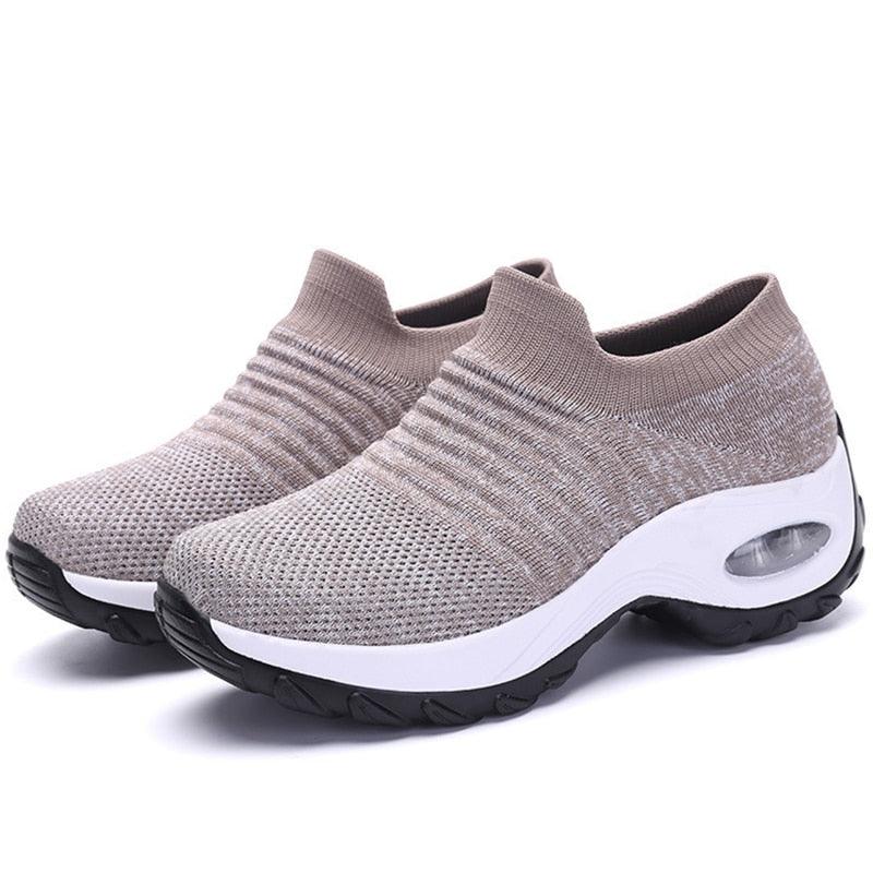 Tênis Feminino Ultra Air Baumont com Curva Ortopédica