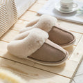 Sapatos de Inverno Forrados por Algodão Felpudo