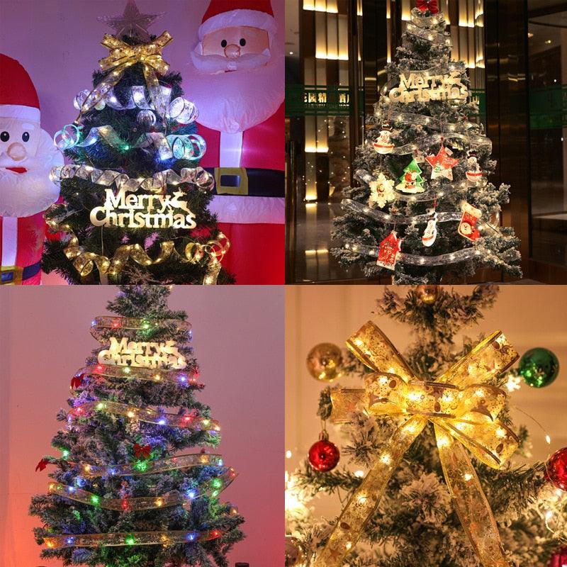 Fitas de Luzes Natalina para Decoração (Frete Grátis)
