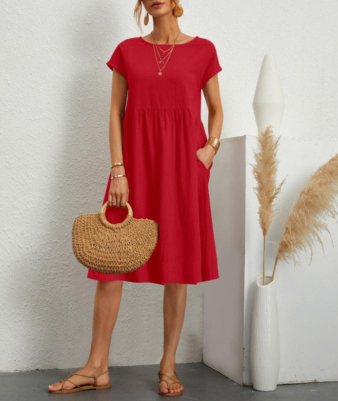 Vestido Veneza para Verão 2024 + 2 Brindes (Frete Grátis) Economize R$110 Hoje