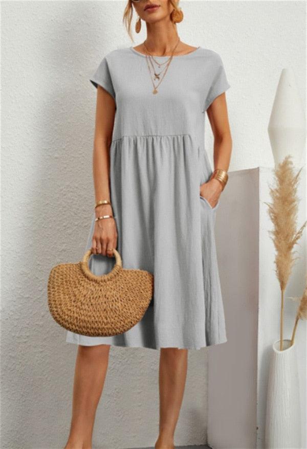 Vestido Veneza para Verão 2024 + 2 Brindes (Frete Grátis) Economize R$110 Hoje
