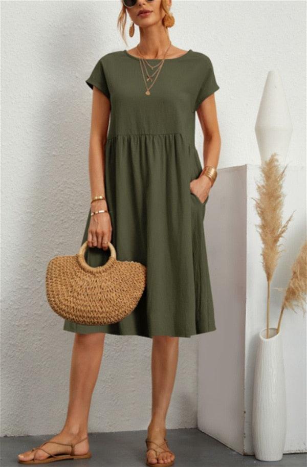 Vestido Veneza para Verão 2024 + 2 Brindes (Frete Grátis) Economize R$110 Hoje