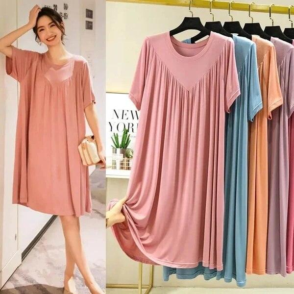 Vestido Modal - COMPRE 1 LEVE 2 - Economize R$80 Hoje + (Frete Grátis)