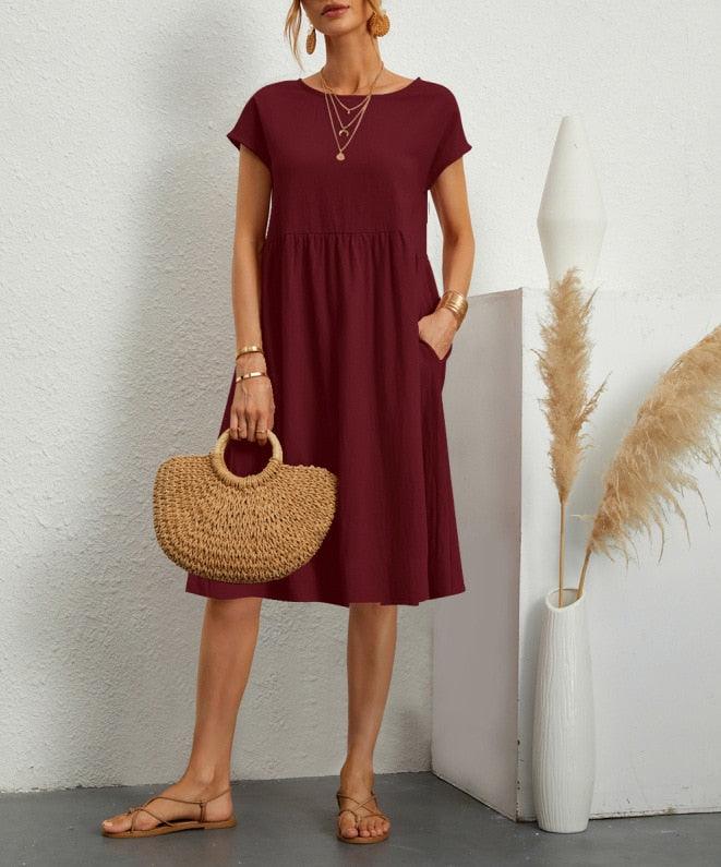 Vestido Veneza para Verão 2024 + 2 Brindes (Frete Grátis) Economize R$110 Hoje