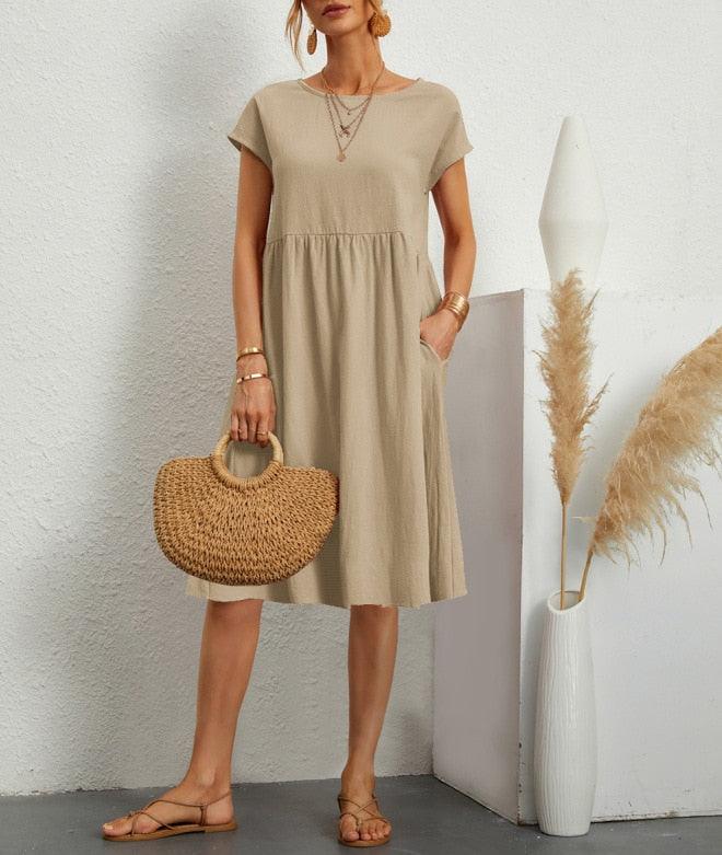 Vestido Veneza para Verão 2024 + 2 Brindes (Frete Grátis) Economize R$110 Hoje