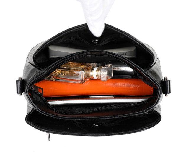 Bolsa Canguru com Couro Genuíno