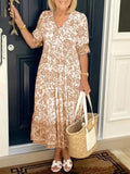 Vestido Madrid® com Decote em V: Soltinho e Levinho + 30%OFF