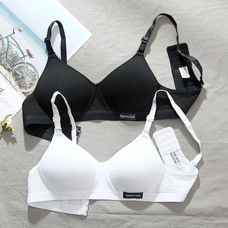 Compre 1 LEVE 2 - Sutiãs 90% Algodão + Fecho 3 Aros  Super Confortável