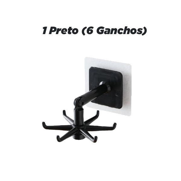 Gancho Rotativo 360 Adesivo (Multifuncional) + Frete Grátis