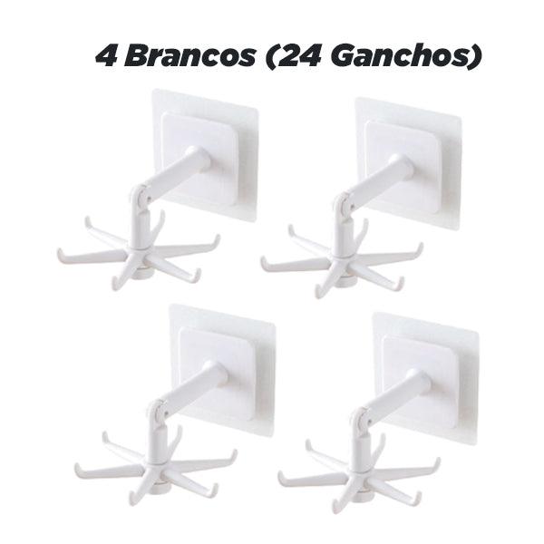 Gancho Rotativo 360 Adesivo (Multifuncional) + Frete Grátis