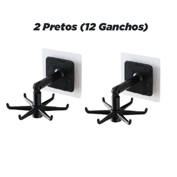 Gancho Rotativo 360 Adesivo (Multifuncional) + Frete Grátis