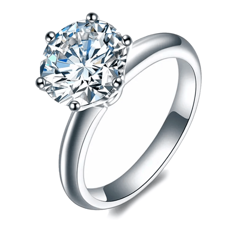 Anel de Luxo Fontaine | 18k Prata 925