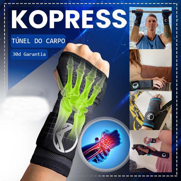 Luva de KOPRESS™para Artrite, Túnel do Carpo ou Qualquer Dor nas mãos