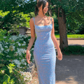 Vestido Flora Baumont - Aberto nas Costas